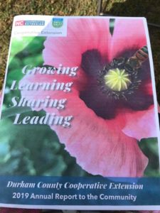 Cover photo for Gardens and Food and Babies Oh My! Learn About Durham Extension in Our 2019 Report to the Community