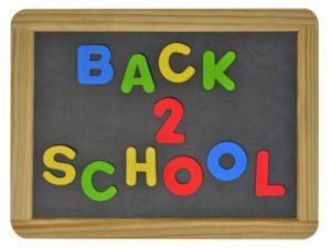 Back 2 School chalkboard