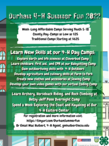 Cover photo for 4-H Summer Fun Camp Registration Is Live!