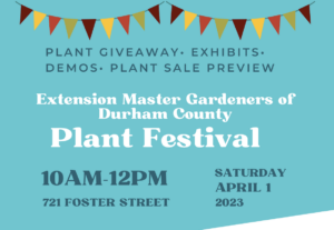 Cover photo for Learn With Us at the Plant Festival  - April 1