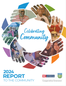 2024 Report to the Community Cover - Celebrating Community