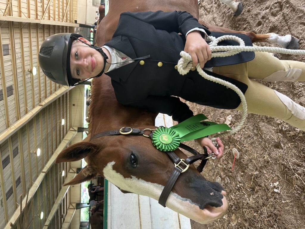 Miel at Durham Horse Show