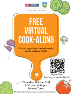 Cover photo for Virtual Cook-Along!